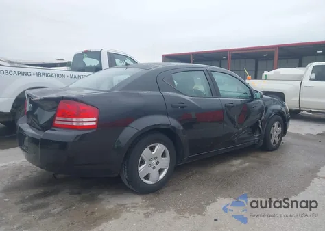2008 Dodge Avenger Se from USA, damaged, VIN 1B3LC46K48N537930